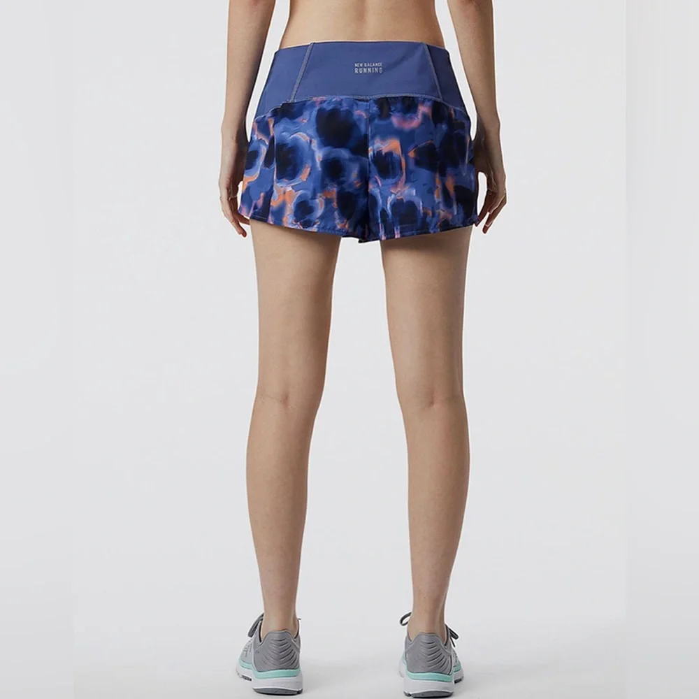 NWT New Balance Women's Impact Run 3 Inch Short “Nightsky”, size L (MSRP $45) - Picture 14 of 15